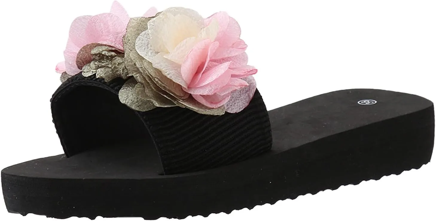 Beach Sandals for Woman Flip Flops Arch Support Womens Women's Non-Slip Casual Arch Support Flip Flops