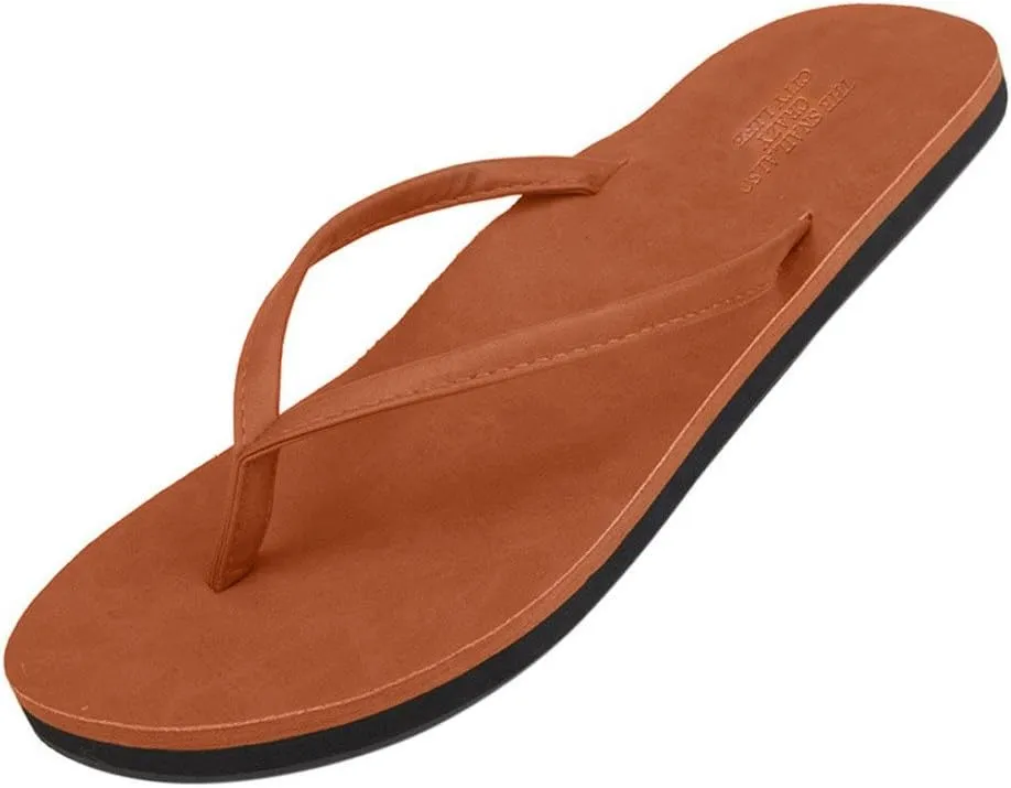 Flip Flops for Women Women's Beach Flip Flops Comfortable Summer Beach Thong Sandals Shower Slippers for Women