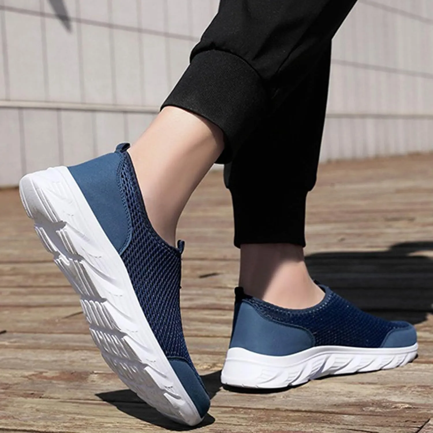 Mens Slip on Shoes Mens Tennis Shoes Shoe for Men Walking Shoe for Men Casual Lightweight Sneaker