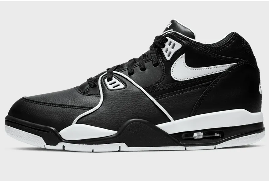 Nike scarpa Sneakers da uomo Air Flight 89 CU4833 015 nero-bianco