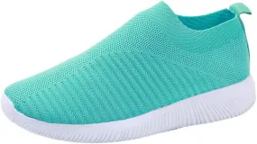 Orthopedic Slip On Casual Shoes for Women Walking Sneakers with Arch Support Comfortable Loafers Plantar Fasciitis Relief Foot Pain Diabetic Feet