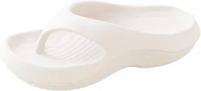 Pillow Flip Flops for Women with Arch Support Comfortable Orthopedic Platform Sandals Plantar Fasciitis Recovery Slippers