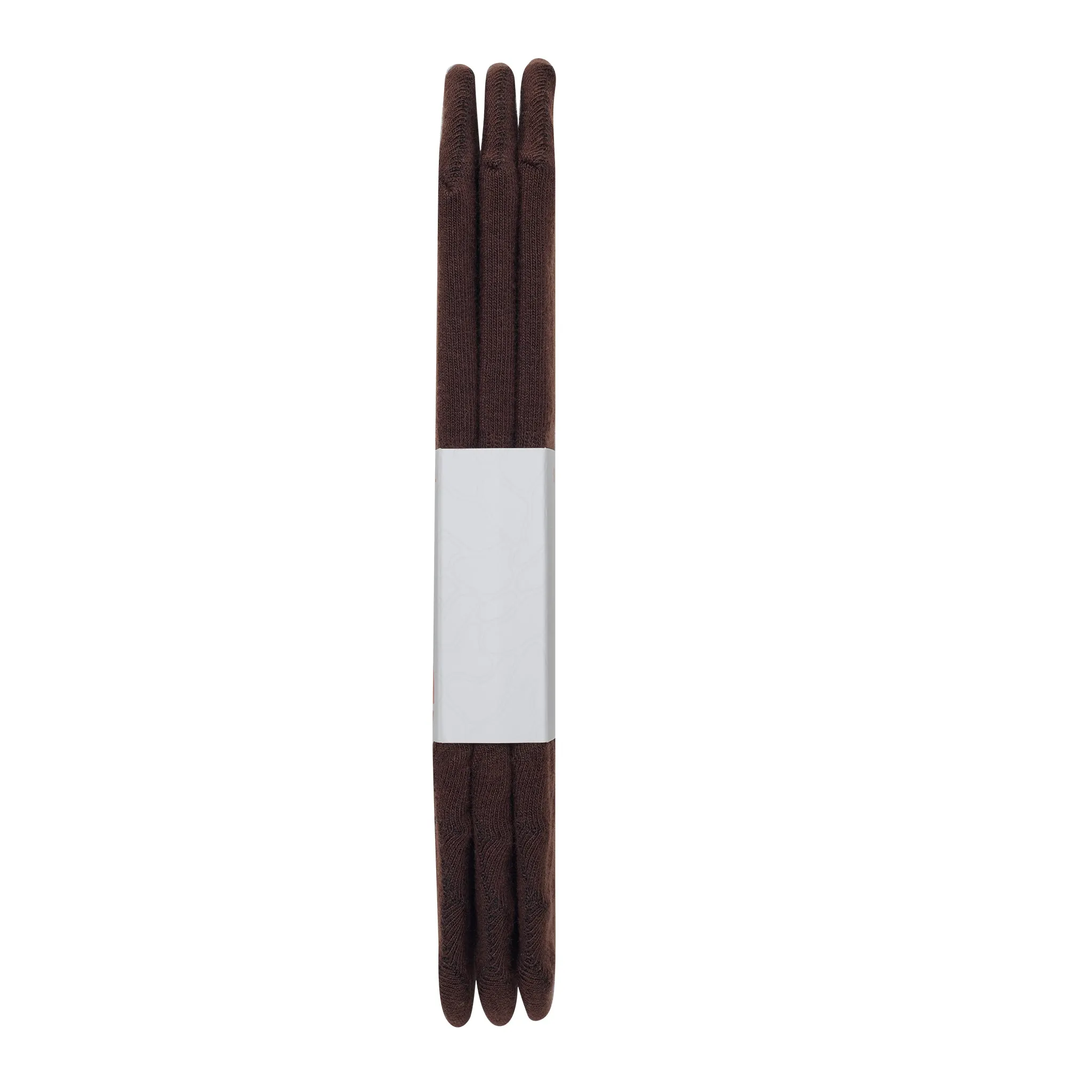 RN Sockettes 3pc Chocolate