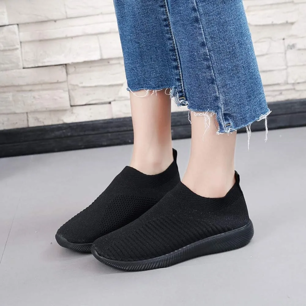 Women's Fashion Sneaker Non Slip Breathable Lightweight Comfortable Lace Up Sparkly Tennis Shoes for Women Womens Loafer Flats No Lace Sneakers Women