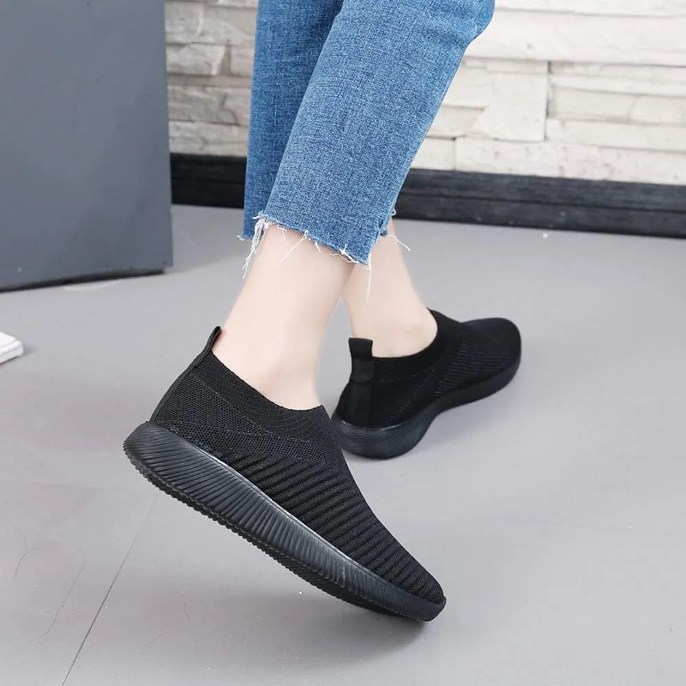 Women's Fashion Sneaker Non Slip Breathable Lightweight Comfortable Lace Up Sparkly Tennis Shoes for Women Womens Loafer Flats No Lace Sneakers Women