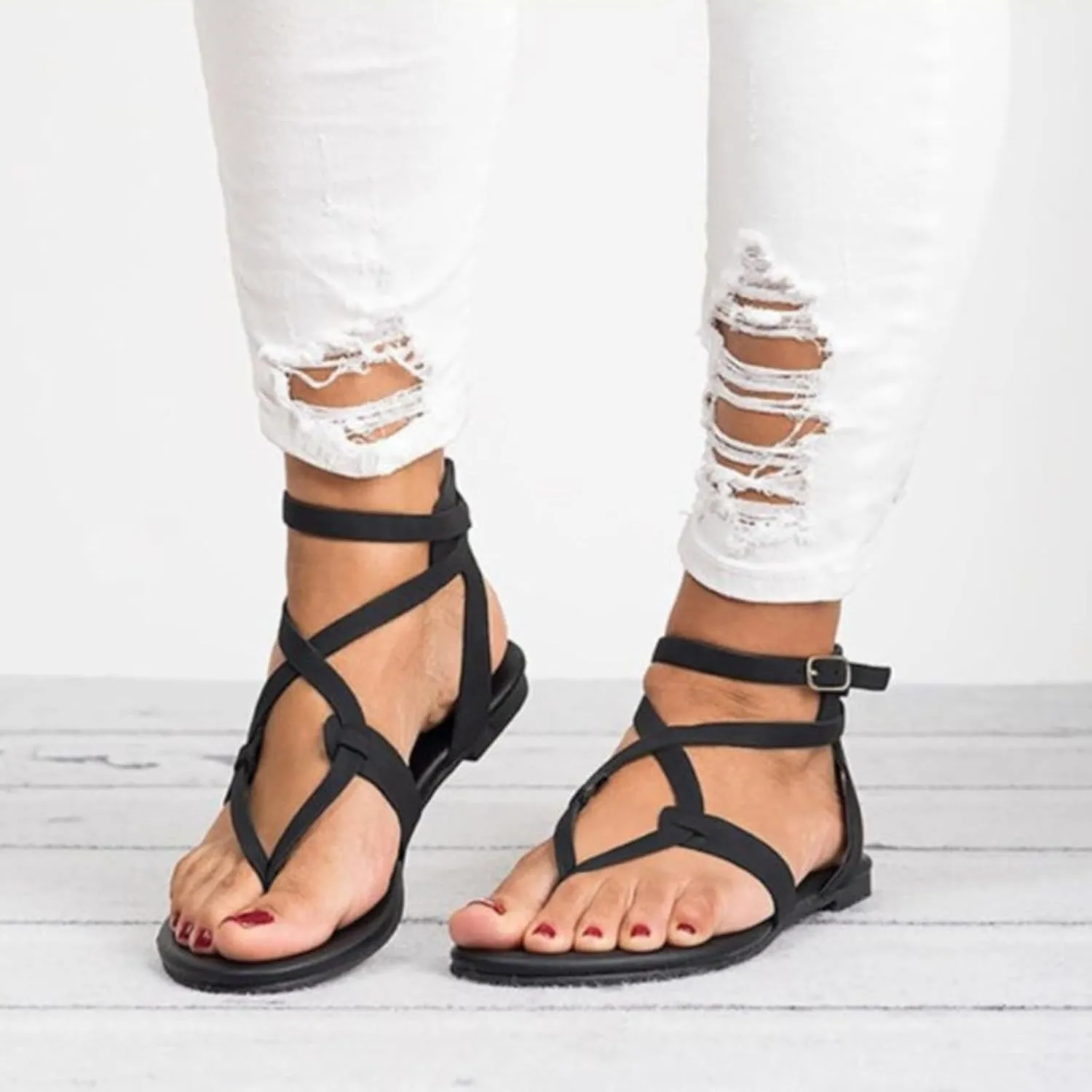 Women's Sandals Comfortable with Arch Support Beach Yoga Mat Cushion Fringe Thong Flip Flops Thong Flat Sandals